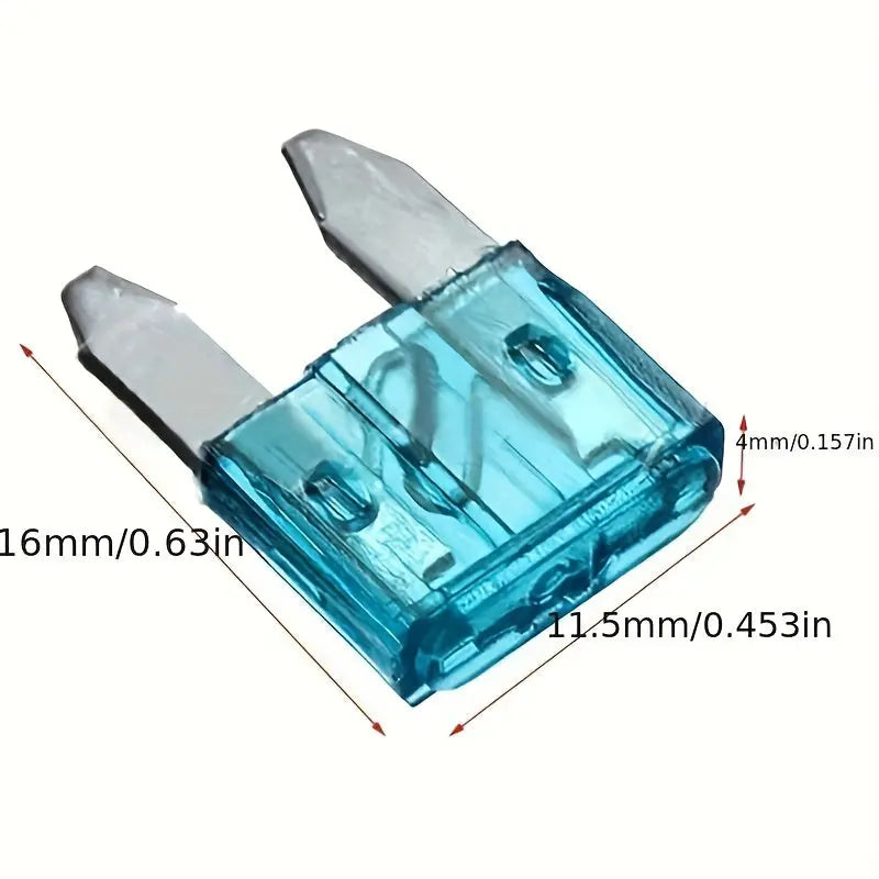 60pcs Bagged Fuse Assortment: 5A/10A/15A/20A/25A/30A Sparepart.pk