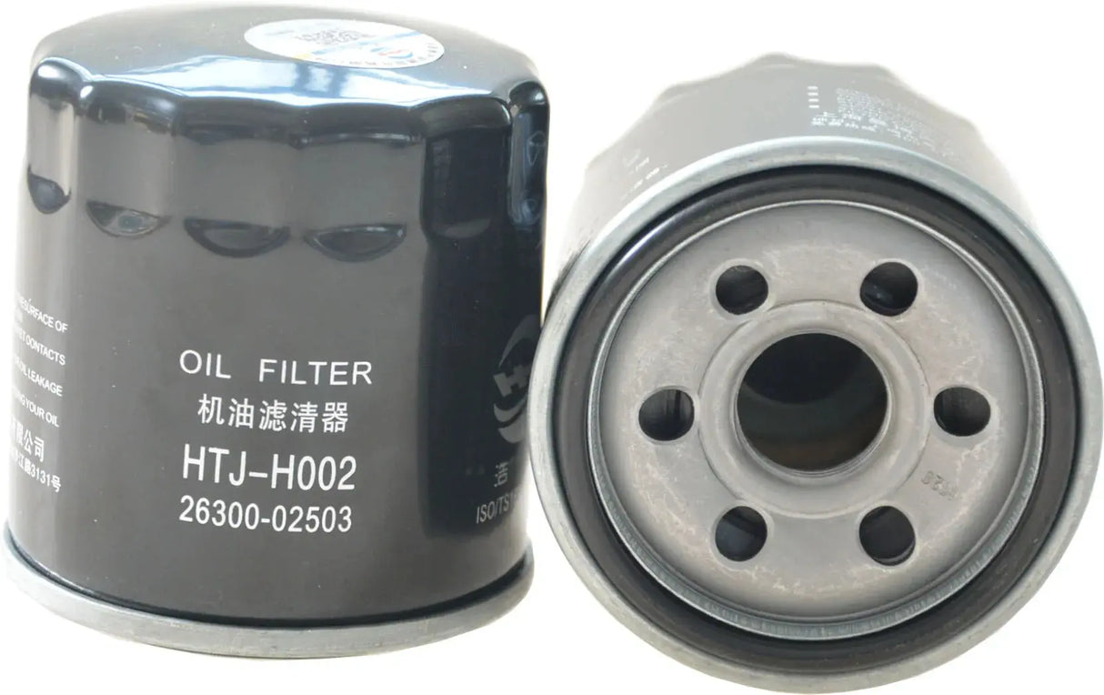 Car Oil Filter Auto Spare Engine Genuine Part for HYUNDAI ATOS GETZ i10 i20 KIA ENS PICANTO RIO Estate OEM Number 26300-02503 Sparepart.pk
