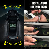 GCYS Car Arrow Indicator Projection Light, Safety Anti-Collision Light, Ambient Decorative Light, Vehicle Neon Light, Modification Light, Small Tool Accessory Light, 9-36V Hardwired, Suitable for Cars And Motorcycles, Without  Sparepart.pk