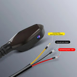 Set of 2 Motorcycle LED Projection Lights with Amber Arrow Projection, Suitable for Cars, Motorcycles, And Electric Scooters. High-Brightness Neon Lights for Decoration And Ambiance, Without Battery  Sparepart.pk
